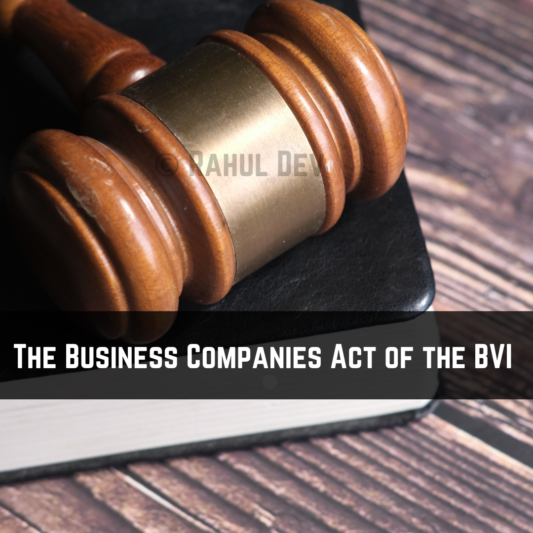 The Business Companies Act of the BVI – Dev Academy