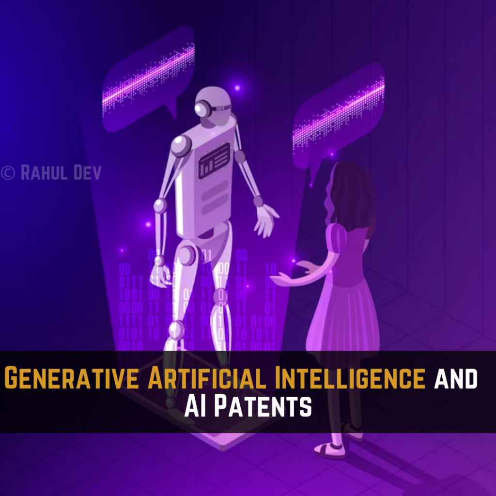 Generative Artificial Intelligence and Generative AI Patents